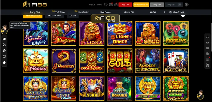 Slot game Fi88