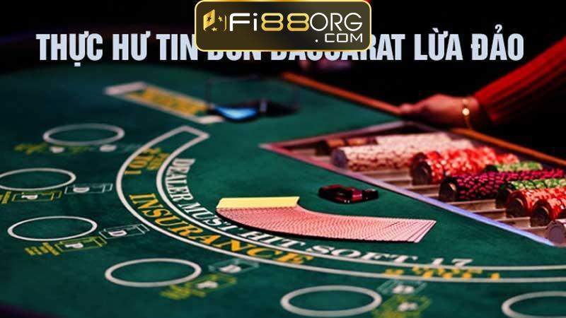 Baccarat lừa đảo có dễ nhận biết không