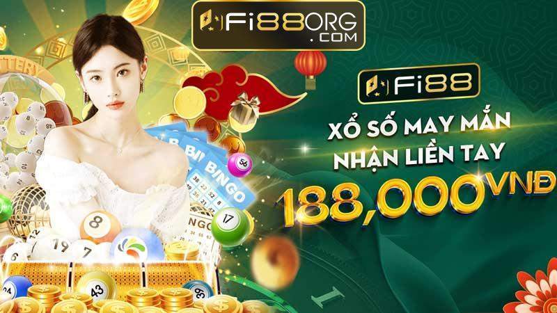 Xổ số may mắn nhận ngay 188,000 VND