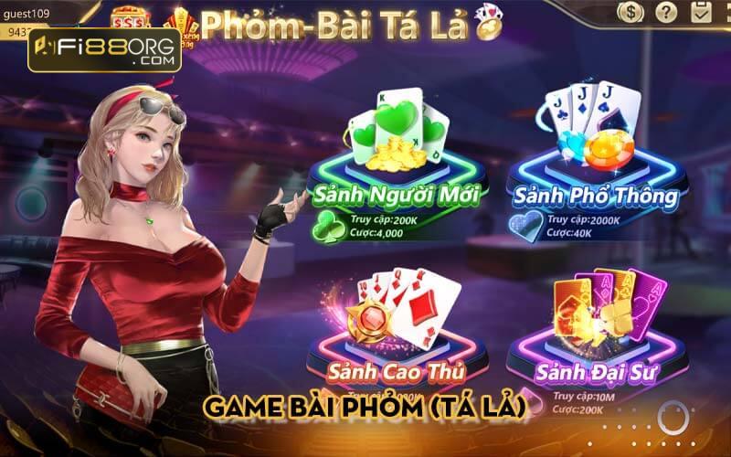 Game bài Phỏm (Tá Lả)