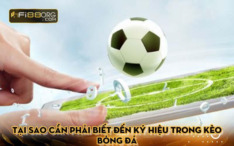 Tại sao cần phải biết đến ký hiệu trong kèo bóng đá