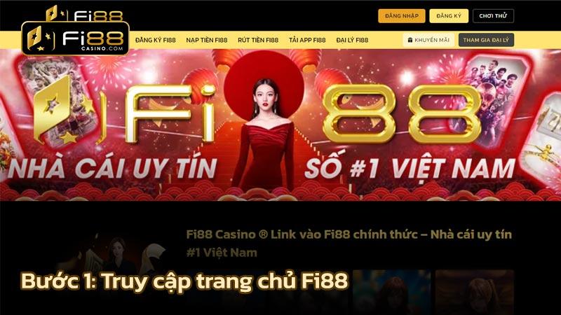 Đăng ký Fi88 - Mở tài khoản chỉ 3 bước và nhận ngay 70 triệu! Truy cập trang chủ Fi88