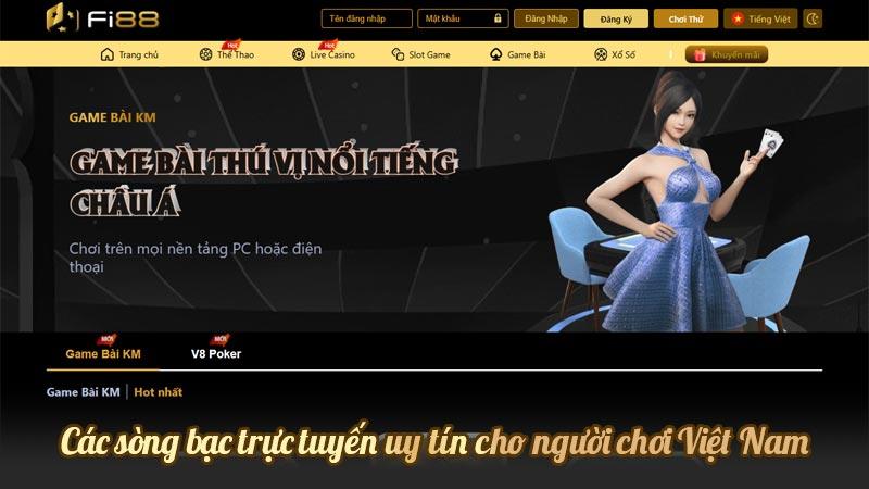 cac song bac truc tuyen uy tin cho nguoi choi viet nam